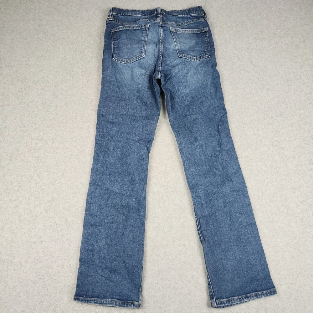Old Navy Jeans Kids 14 Blue Boot-Cut Built-In Flex Medium Wash Denim‎ Pants 2204